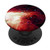 Cool Galaxy Red Nebula Outer Space Stars PopSockets Grip and Stand for Phones and Tablets