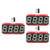 Almencla 3x LED Display Module HT16K33 I2C 0.56'' 4 Digit Seven-Segment for