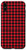 iPhone XS Max Red and Black Buffalo Classic Plaid Check Pattern Tartan Case