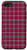 iPhone SE (2020) / 7 / 8 Classic Red  and  Grey Plaid Buffalo Gingham Check Pattern Case