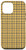 iPhone 12 mini Golden  and  Gray Plaid Buffalo Gingham Check Pattern Case