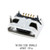 100pcs Micro USB Jack Connector Female 5pin Charging Socket Four Legs Micro USB 5P Inserting Plate Seat Mini USB Connectors