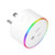 Houkiper Smart plug, MIni Smart Socket, Phone Timer Switch Plug WIFI Remote Control, Works with Google Home and Amazon Alexa (US plug)