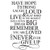 Home Find Have Hope Be Strong Laugh Loud Play Hard Live in The Moment Inspiring Quotes Arts Decals Inspirational Lettering Vinyl Wall Stickers for Study Office Living Room 20.8 inches x 33 inches