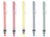 MoMa MUJI Retractable High Lighter Pen - 5 colors set