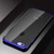 iPhone 7 Case, iPhone 8 Case, Apple iPhone 7/8 Crystal Clear Shock Absorption Technology Bumper Soft TPU Cover Case for iPhone 7 /iPhone 8 Plating Frame - Clear (Blue)
