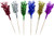 Creative Converting 25 Count Loopy Foil Party Picks, Multicolored