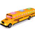 School Bus Toys, Yellow Playtime Bus with Flashing Lights and Sounds, Bump and Go Action, Great Gift for Kids