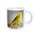 3dRose Yellow Warbler, Dendroica Petechial Ceramic Mug, 15-Ounce