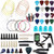 66Pcs Guitar Accessories Kit, Acoustic Guitar Changing Tool Includes Strings, Picks, Pick Holder, Capo, String Winder and Cutter, Saddle and Nut, Thumb Finger Picks, Tuner, Guitar Bones for Beginners