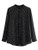 Floerns Women's Long Sleeve Button Down Office Shirts Blouse Black-2 S