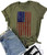 American Flag Shirt Women Stripes and Stars USA Patriotic T Shirts July 4th Short Sleeve Graphic Tee Tops (Red-Green, XXL) American Flag Shirt Women Stripes and Stars USA Patriotic T Shirts July 4th Short Sleeve Graphic Tee Tops (Red-Green, XXL)