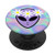 Alien Head Face ~ Flower Crown Psychedelic Rave Festival PopSockets PopGrip: Swappable Grip for Phones  and  Tablets
