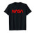 Officially Licensed NASA Worm Logo Red Space Gift T-Shirt