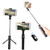 SH-RuiDu 2 in 1 Selfie Stick Tripod Stand Portable with Bluetooth Remote Control for Android for iOS Mobile Phone