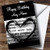 Heart Writing Love Script Romantic Personalized Birthday Greetings Greetings Card