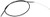 Hitachi 6694023 Throttle Wire