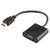 BLUEXIN HDMI to VGA Adapter Cable,HD 1080P Male to VGA D-SUB 15 pins Female Video Converter Adapter Cable with Chipset Support PC DVD HDTV PS3 Projector