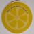 C and D Visionary CDX Easy Peasy Lemon Squeezy Sticker, Yellow