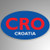 JMM Industries Croatia Abbr. Vinyl Decal Sticker Car Window Bumper 2-Pack 5-Inches by 3-Inches Oval Premium Quality UV-Resistant Laminate PDS648