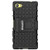 Amzer Hybrid Warrior Impact Resistant for Sony Xperia Z5 Compact - Retail Packaging - Black