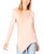 Bar III   Asymmetrical Zipper Top   Sweet Blush   M