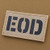IR EOD Explosive Ordnance Disposal Desert Sand Bomb Squad Tan Arid 3.5x2 Tactical Hook-and-Loop Patch