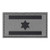 IR Israel Flag Wolf Gray IDF Star David 2x3.5 Infrared Grey IFF Tactical Morale Fastener Patch
