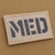 IR MED Medical EMS 2x3.5 Desert Sand Tan Paramedic EMT Tactical Morale Hook and Loop Patch