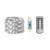 Kaczmarek 10m 100LED Remote Control USB Copper Wire String Light Low Voltage Waterproof Christmas Day Light String
