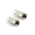 WICAREYO RF to Coax Adapter, 2PCS F Plug Female Adapter F Type Male Plug Coax to RCA Female Jack RF Video TV Connector for Atari 2600
