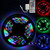 5M LED Strip Lights, Lights Strip Music Sync, App Control with Remote, RGB LED Light Strip Color Changing 44-Key Remote, Sensitive Built-in Mic, LED Lights Rope Lights for Home TV Party (Colorful)