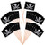 110 Pieces Pirate Cocktail Toothpicks Flags, Big Size Cupcake Topper Picks Flag, Cute Cake Toppers for Cheese, Appetizer, Cocktail, Cupcake, Kids Halloween Themed Birthday Party Cake Decorations