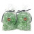 Spearmint Balls Hard Candy Wrapped, Bulk Gift Bag (Two pounds)
