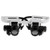 8X 15x 23x LED Glasses Magnifier Multi-Power Double LED Lights Magnifier Eye Glasses Watch Repair Loupe Jeweler Magnifying Glass