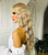 aSulis Long Blonde Curly Wavy Hair Wigs with Bangs for Women Heat Friendly Synthetic Wigs (Blonde)