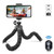 Phone Tripod, Portable and Flexible Selfie Stick with Bluetooth Remote and Universal Clip, 360° Adjustable Compact Tripod Stand Holder for Cell Phone/Gopro (Upgraded)