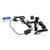 WGL 24.530mm USB Car LED Atmosphere Lamp Star Light Sound Control Interior Seat Ambient Decor