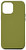 iPhone 12 Pro Max Matte Green Olive Yellow Pattern AEJ033 Case