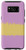 Galaxy S8 Modern Stripe Pattern Yellow  and  Lavender Pink AEW467 Case