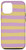iPhone 12/12 Pro Modern Stripes Yellow  and  Lavender Pink AEW600 Case