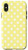iPhone X/XS Yellow Orange Polka Dot Pattern AEH654 Case