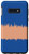 Galaxy S10e Modern Stripe Pattern Blue  and  Light Beige Coral AEW463 Case