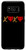 Galaxy S8 Valentine's Day Buffalo Check Heart Cheetah Heart Case