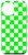 iPhone 12 Pro Max Checkered Phone Case Green and White Check Plaid Case