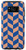Galaxy S8 Chevron Pattern Blue  and  Light Beige Coral AEW550 Case