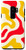 Galaxy S9plus Retro Liquid Swirl Abstract Pattern Design Red and Yellow Case