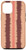 iPhone 12/12 Pro Modern Stripe Pattern Brown Beige  and  Coral AEW664 Case