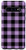 Galaxy S10 Purple Violet Black Gray Gingham Plaid Rustic Pattern AEH620 Case