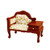 Academyus Doll House Sofa Seat, DIY 1/12 Miniature Doll House Doll House Furniture Sofa Seat with Drawer Hall Accessory